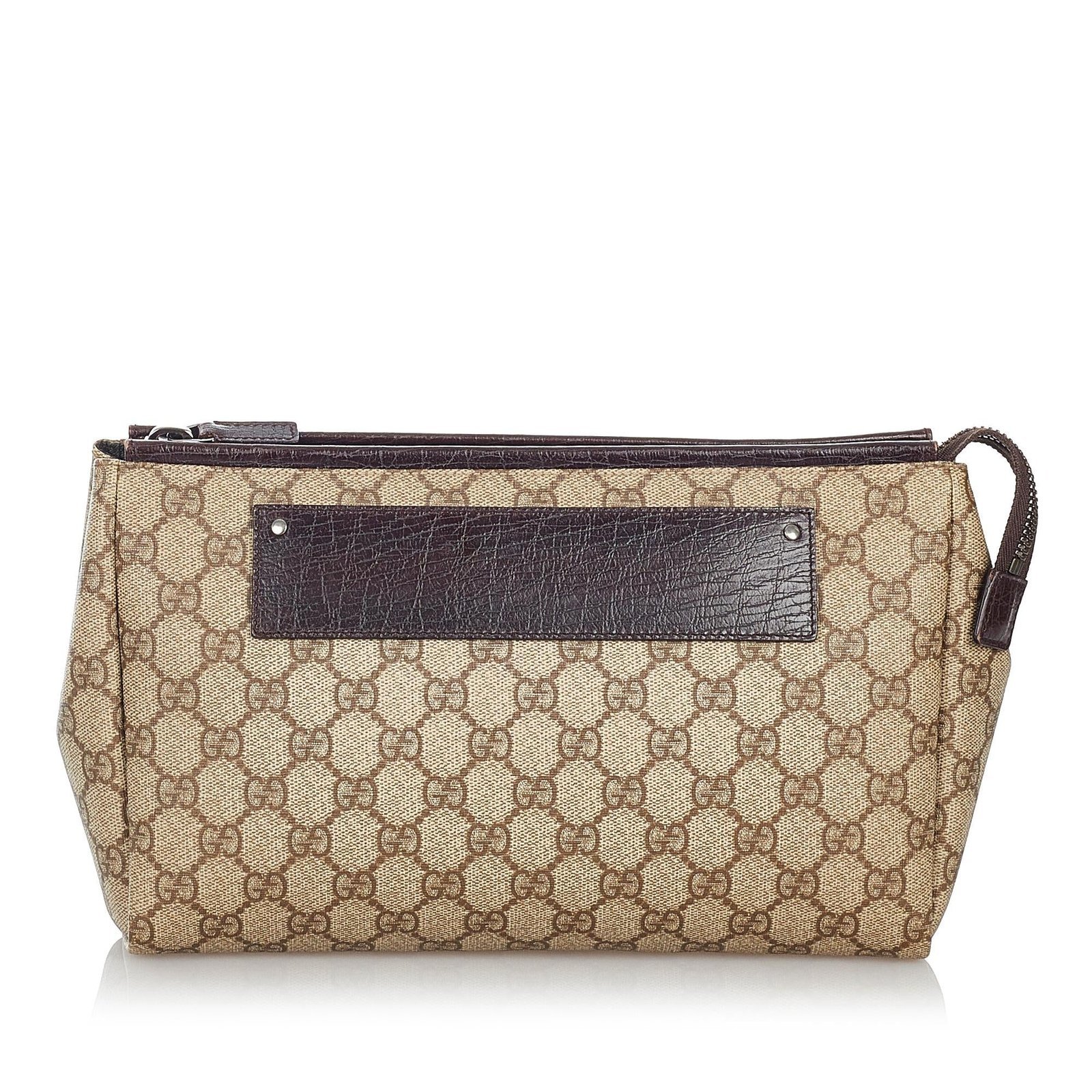 Gucci GG Supreme Clutch Bag - Image 3