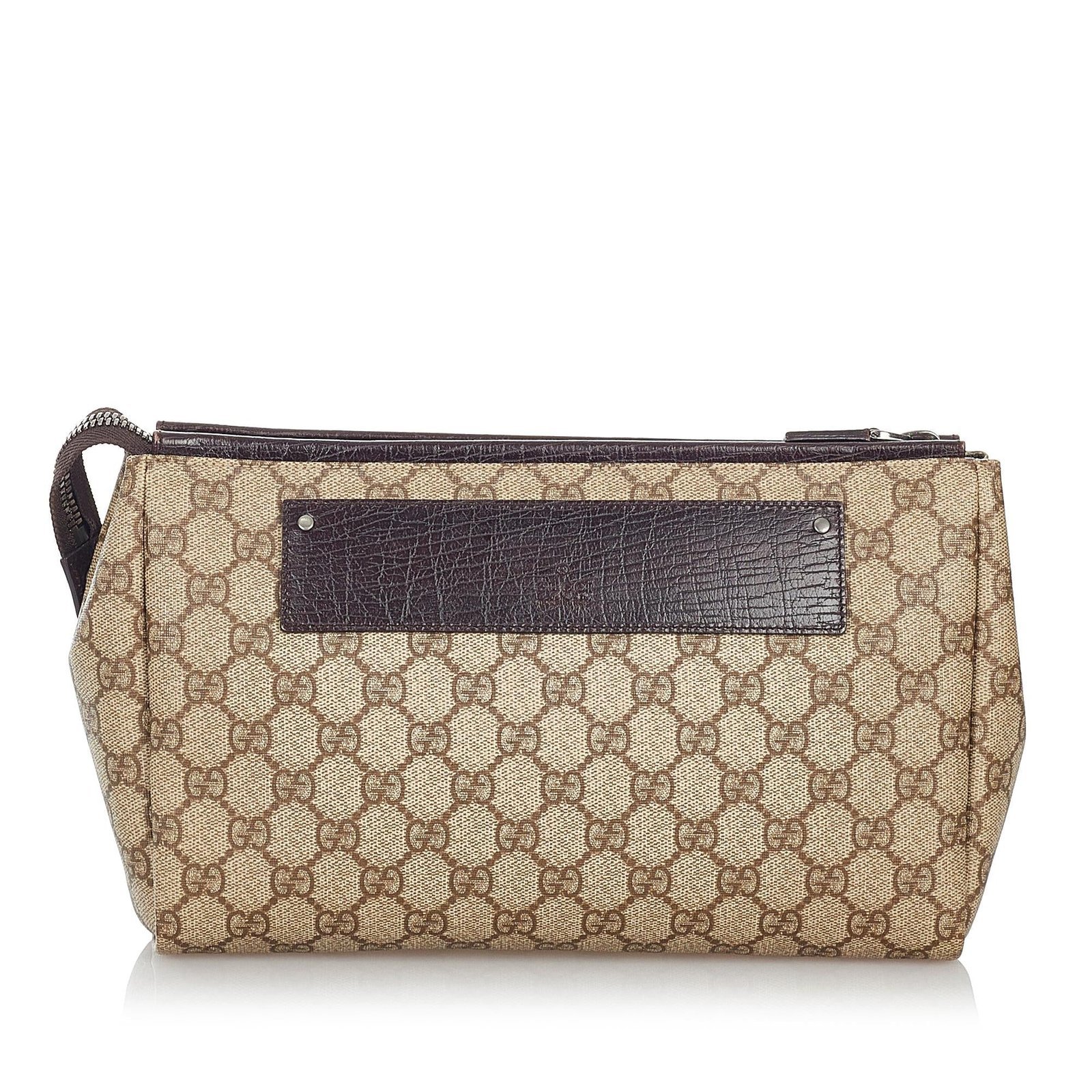 Gucci GG Supreme Clutch Bag