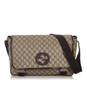 Gucci GG Supreme Crossbody Bag