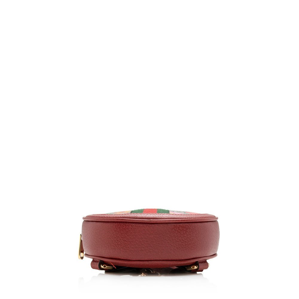 Gucci GG Supreme Flora Ophidia Round Mini Backpack - Image 4