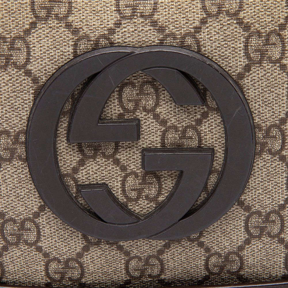 Gucci GG Supreme Interlocking GG Messenger Bag - Image 9