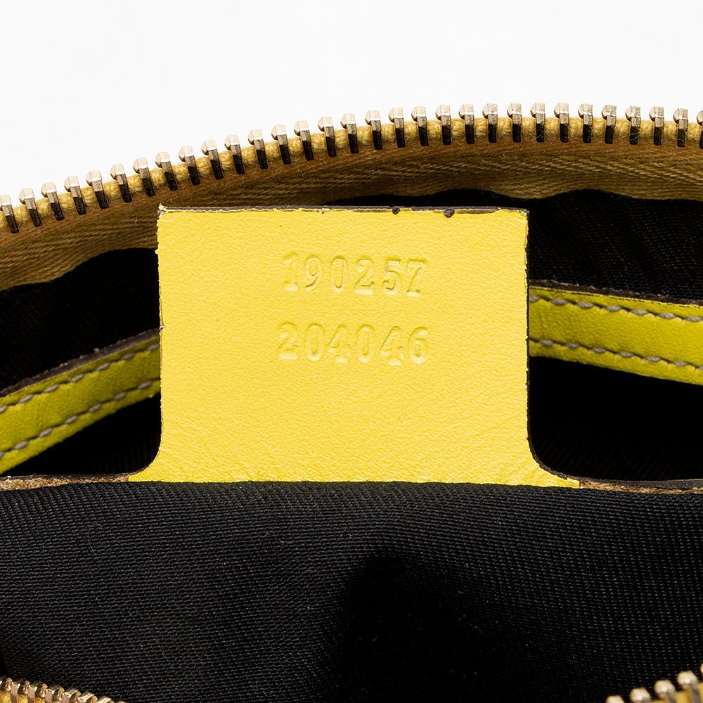 Gucci GG Supreme Joy Vintage Web Small Boston Satchel - Image 6