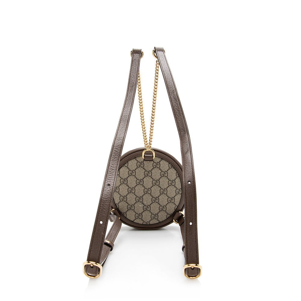 Gucci GG Supreme Ophidia Round Mini Backpack - Image 3