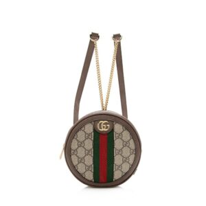Gucci GG Supreme Ophidia Round Mini Backpack