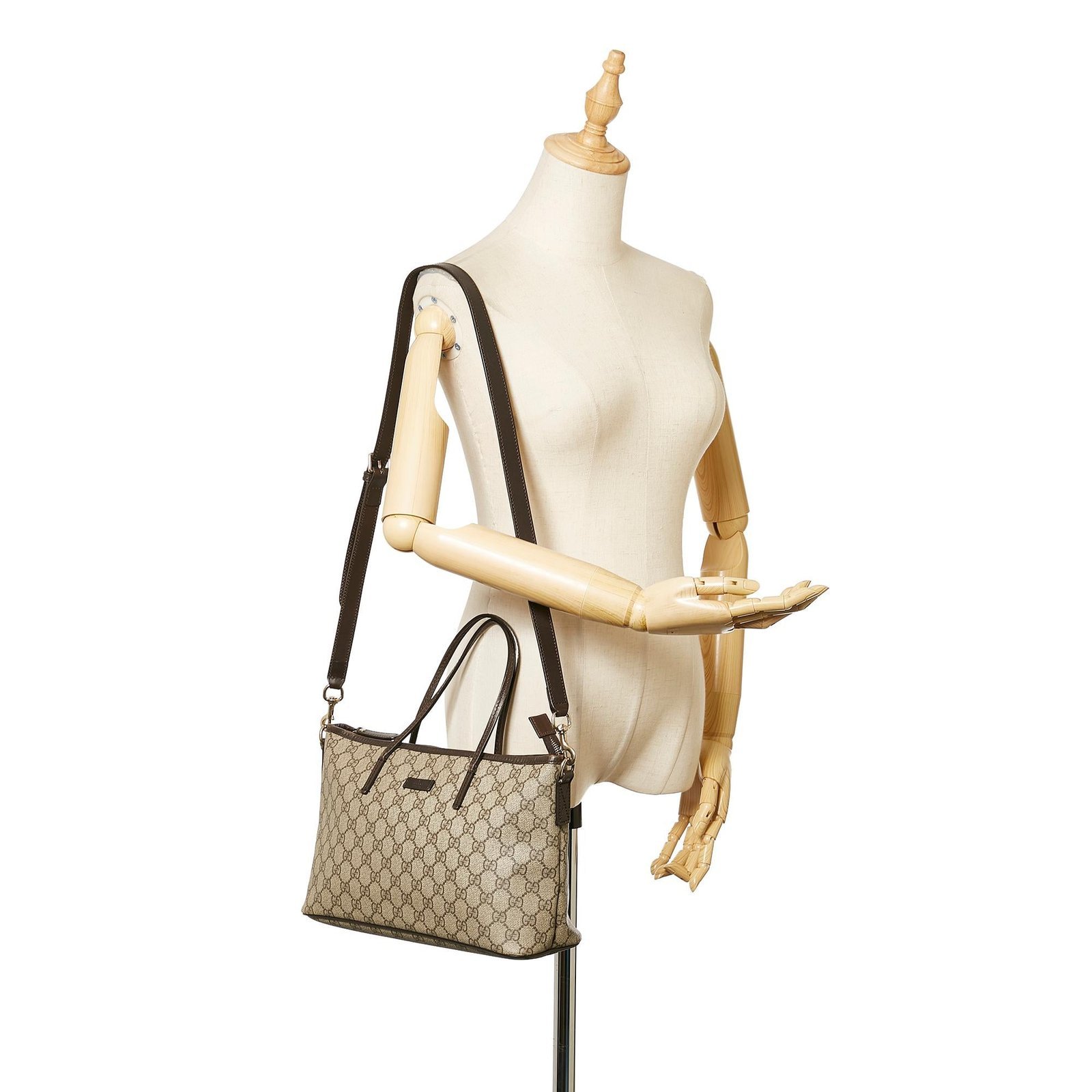 Gucci GG Supreme Satchel - Image 10