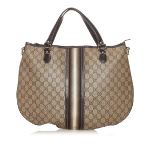 Gucci GG Supreme Web Satchel