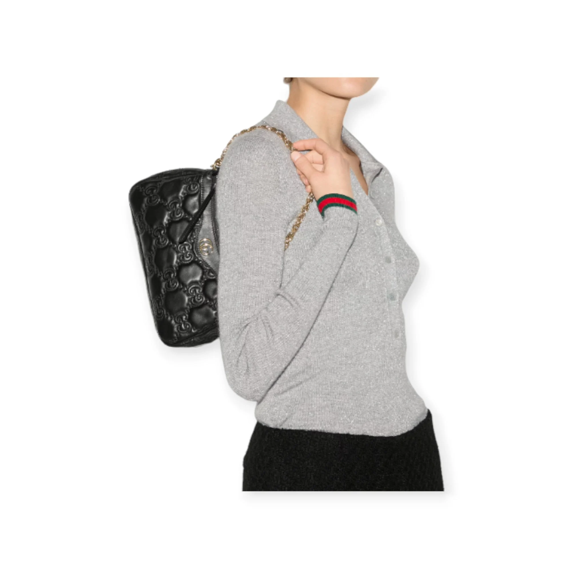 Gg Matelasse Handbag - Image 2