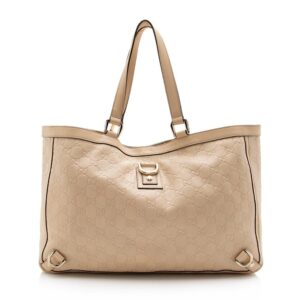 Gucci Guccisima Leather Abbey Large Tote