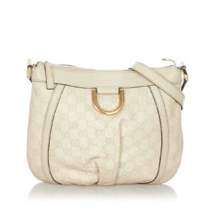 Gucci Guccissima Abbey D-Ring Crossbody Bag