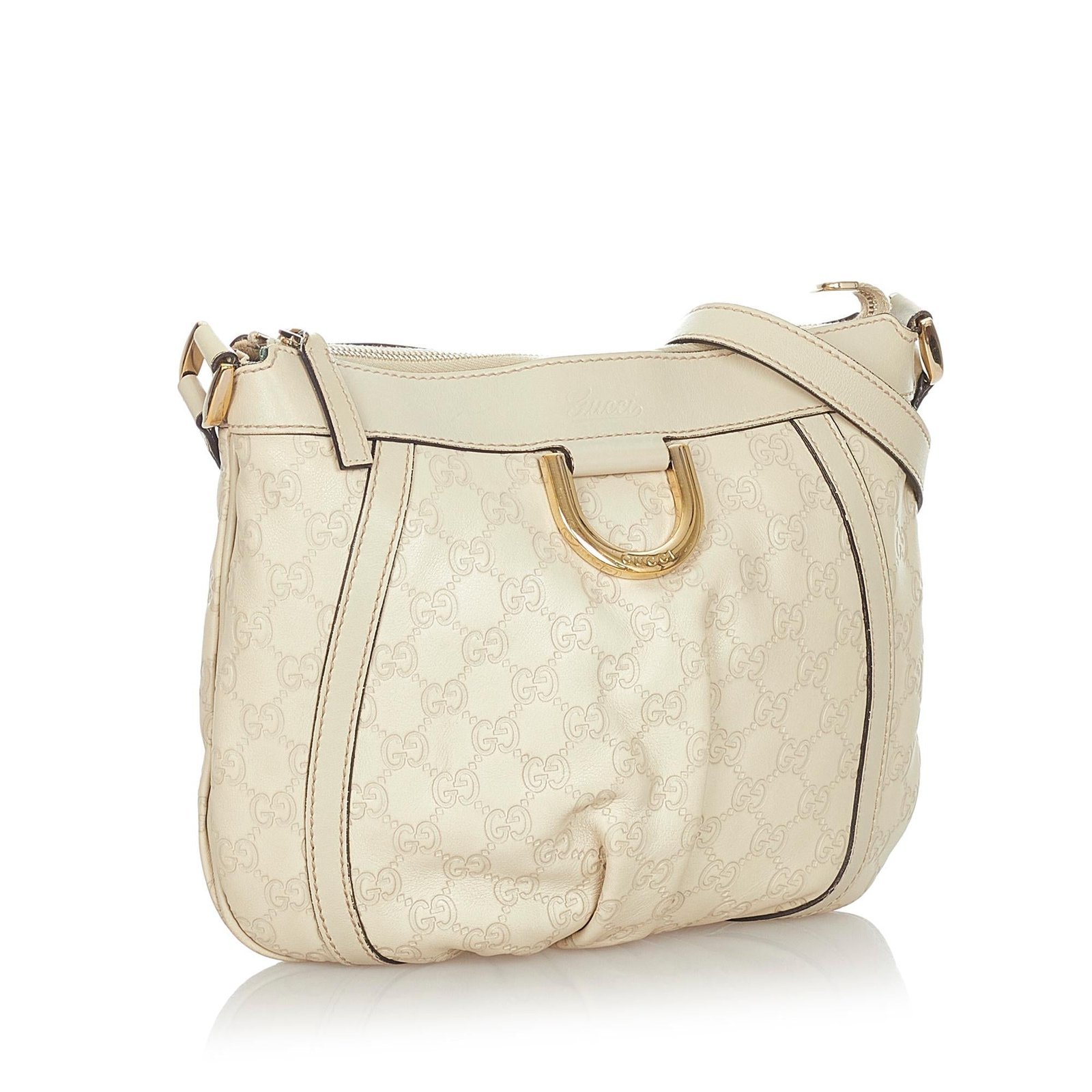 Gucci Guccissima Abbey D-Ring Crossbody Bag - Image 2