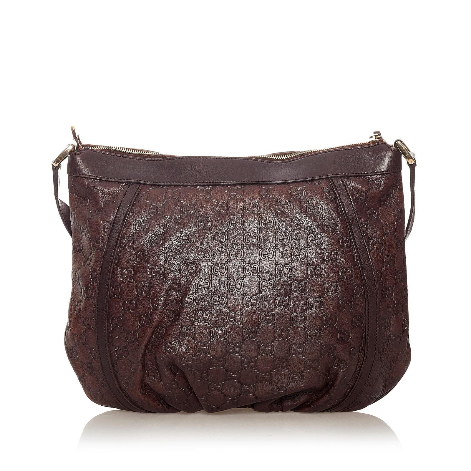 Gucci Guccissima Abbey D-Ring Crossbody Bag - Image 3