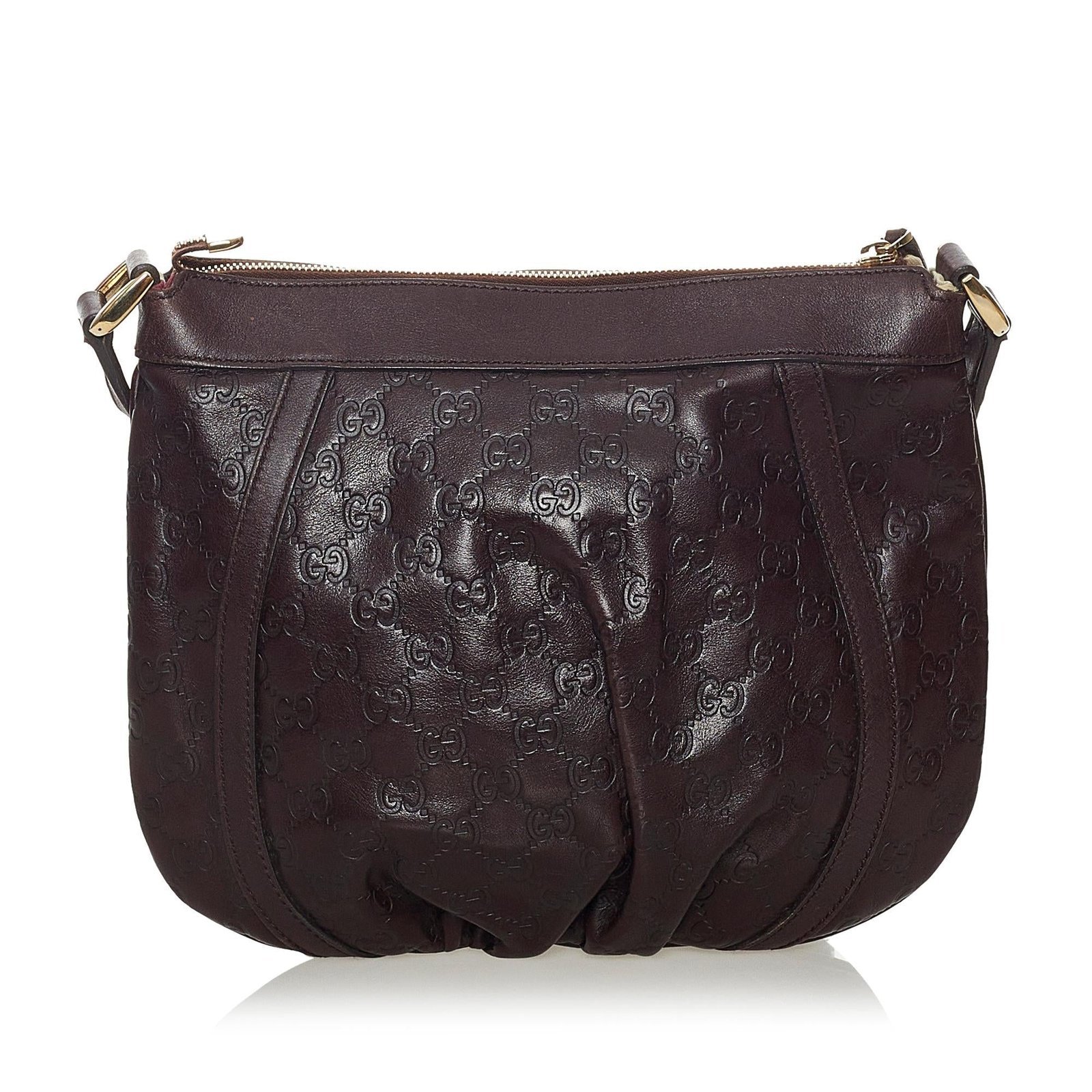 Gucci Guccissima Abbey D-Ring Crossbody Bag - Image 3