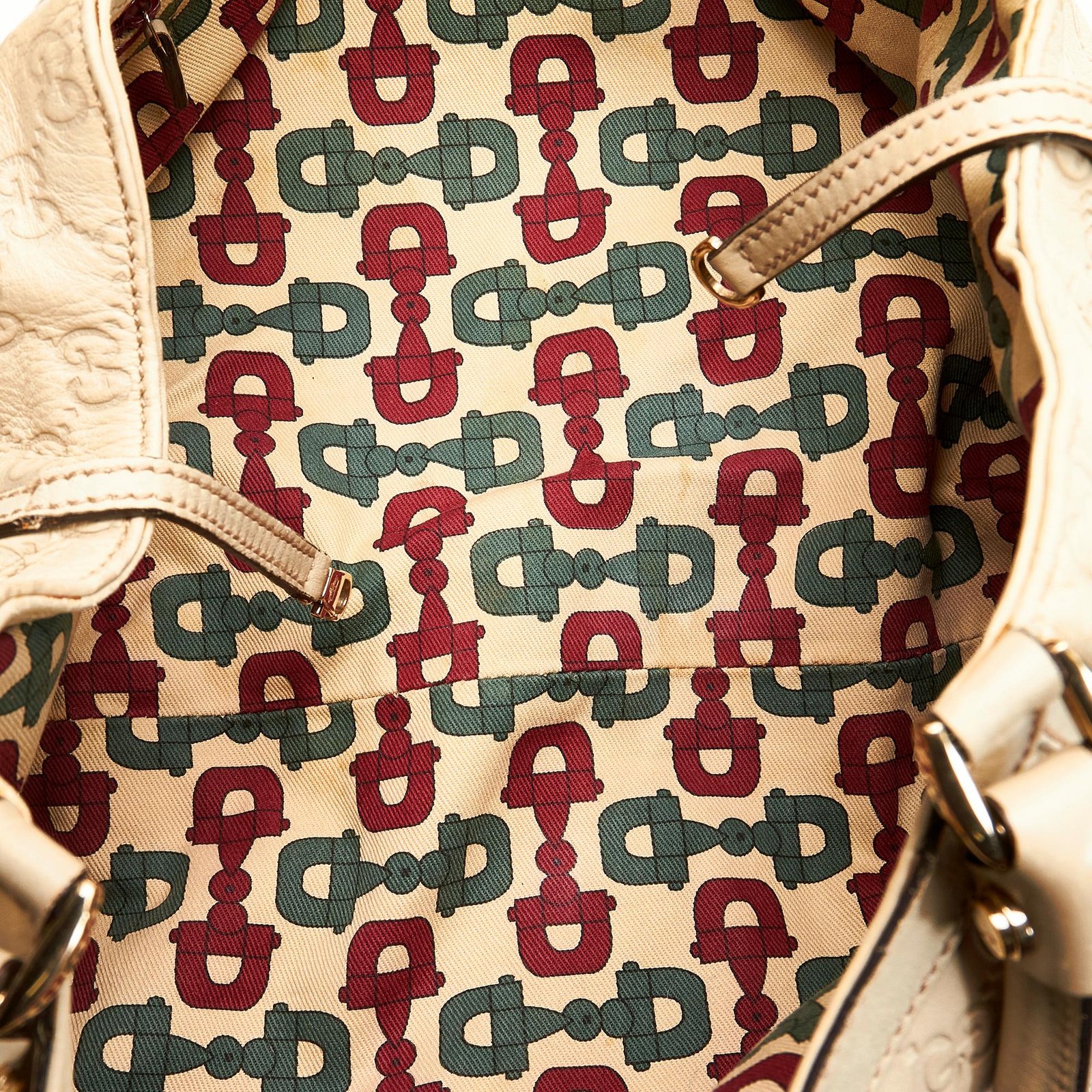 Gucci Guccissima Abbey D-ring Leather Shoulder Bag - Image 6