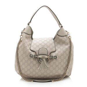 Gucci Guccissima Leather Emily Hobo