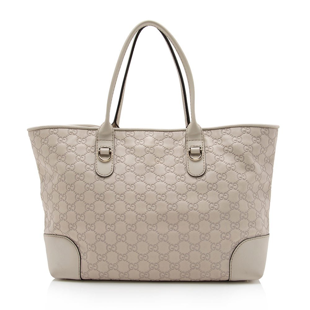 Gucci Guccissima Leather Heart Bit Medium Tote - Image 3