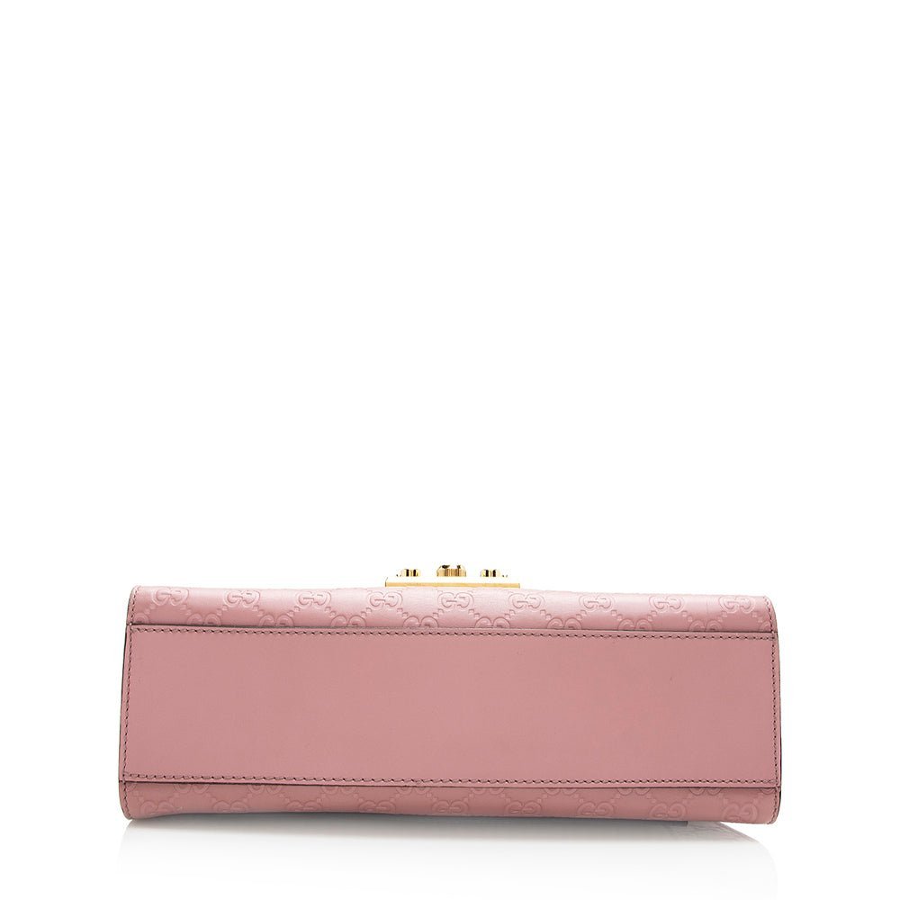 Gucci Guccissima Leather Padlock Medium Shoulder Bag - Image 4