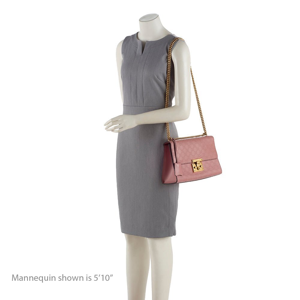 Gucci Guccissima Leather Padlock Medium Shoulder Bag - Image 5