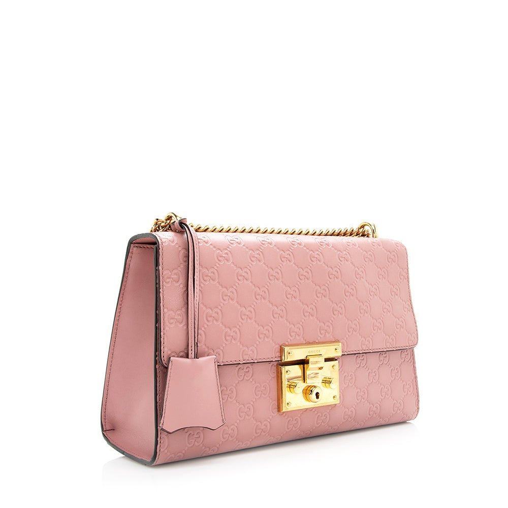 Gucci Guccissima Leather Padlock Medium Shoulder Bag - Image 2