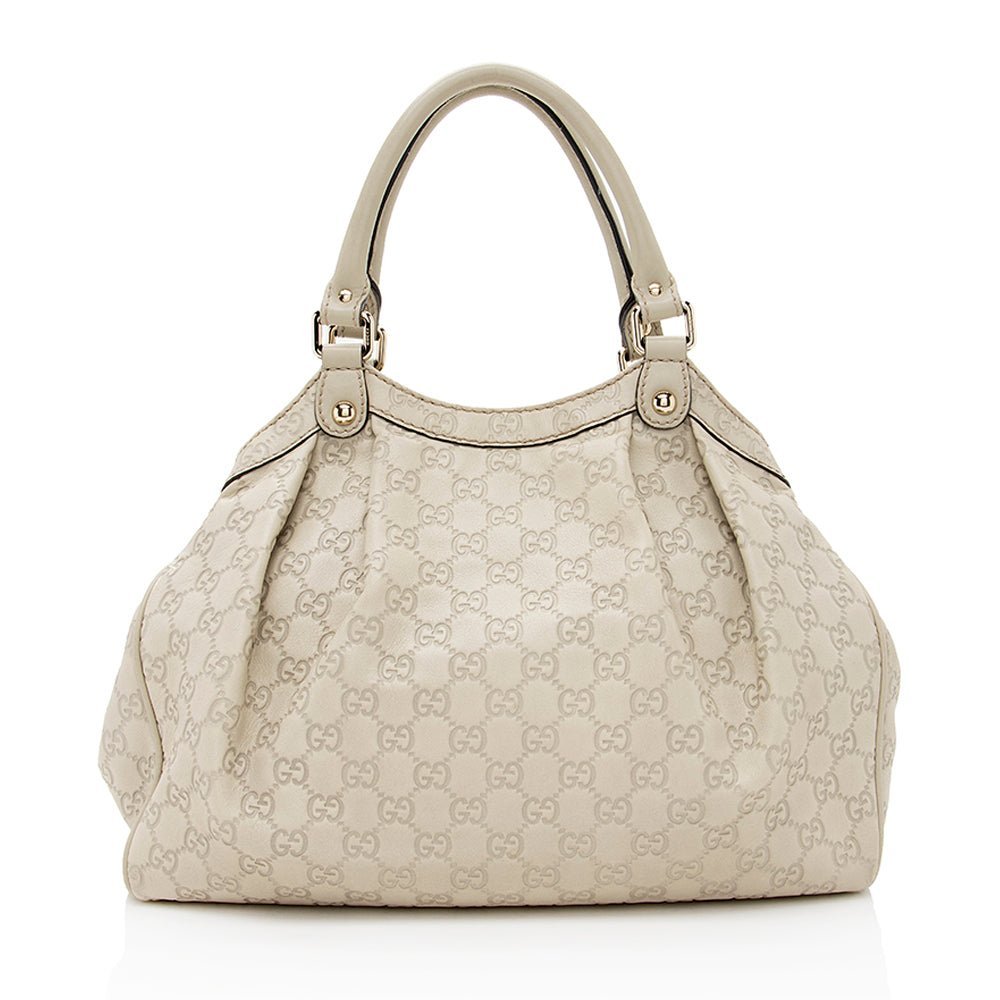 Gucci Guccissima Leather Sukey Medium Tote - Image 3
