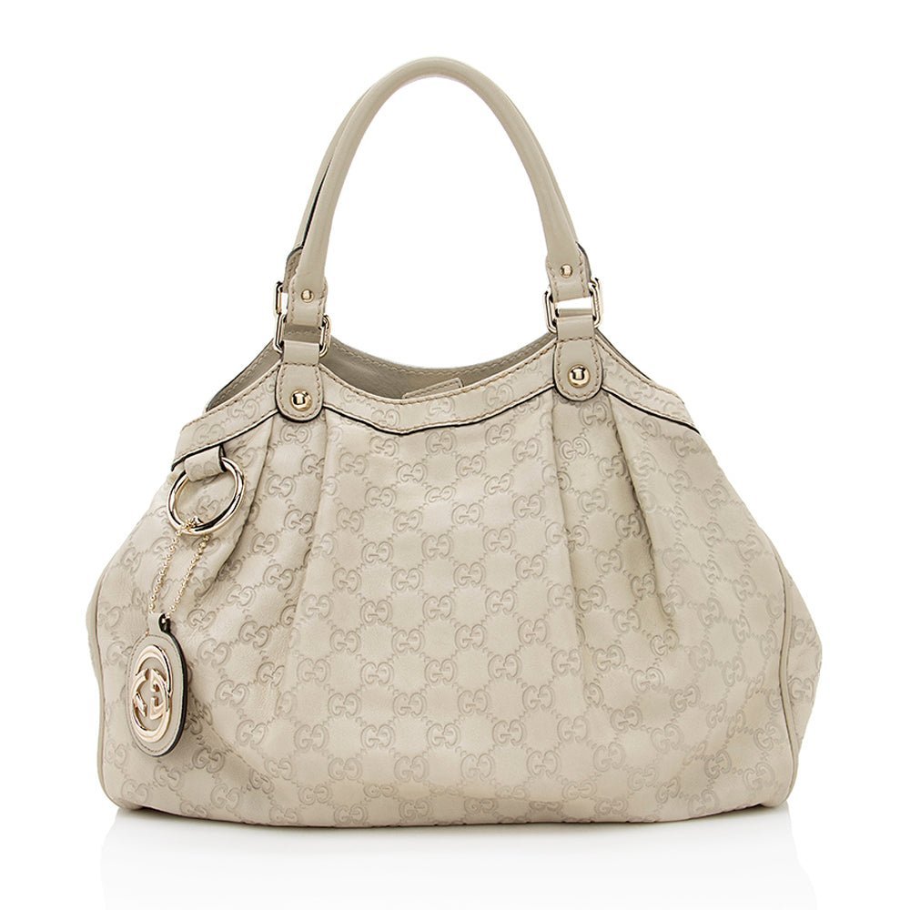 Gucci Guccissima Leather Sukey Medium Tote