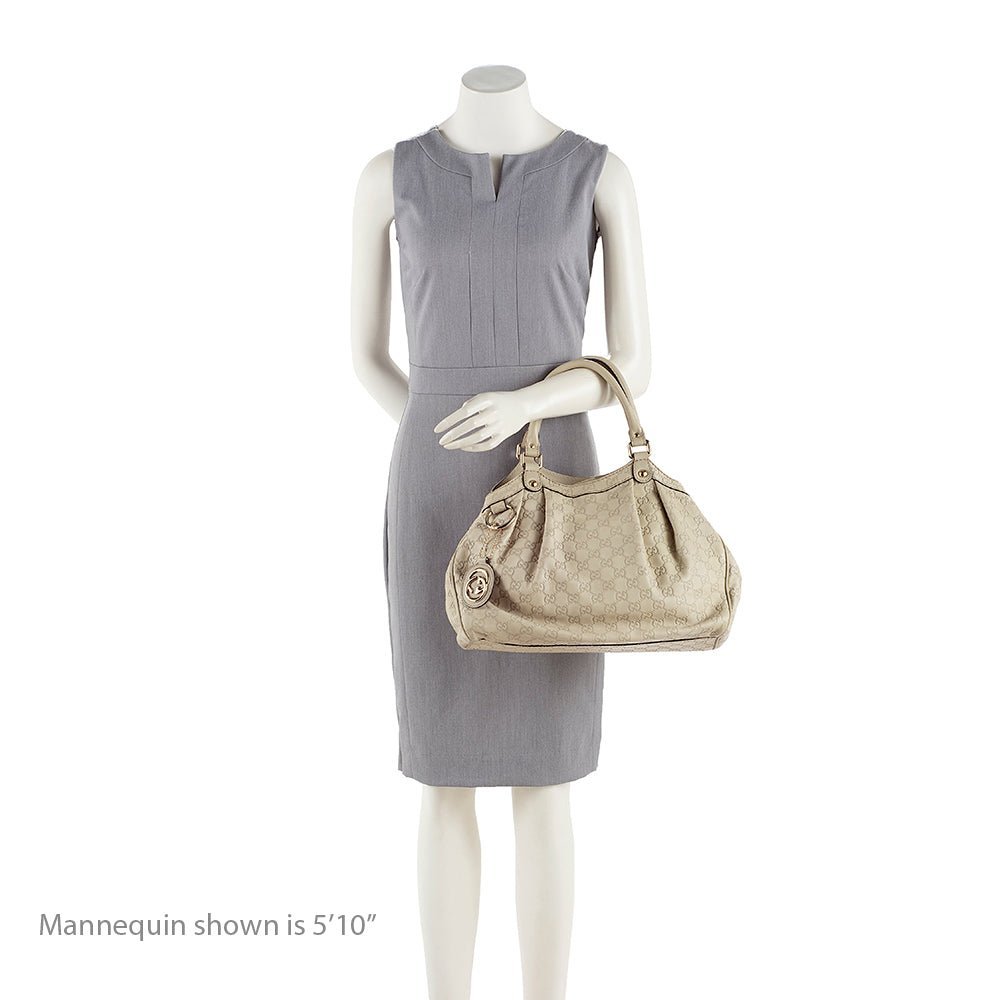 Gucci Guccissima Leather Sukey Medium Tote - Image 5