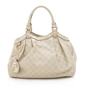 Gucci Guccissima Leather Sukey Medium Tote