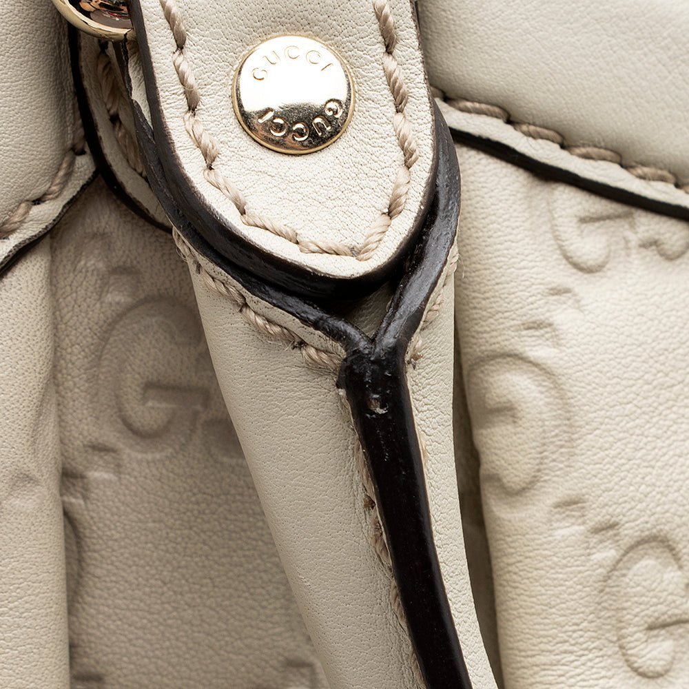 Gucci Guccissima Leather Sukey Medium Tote - Image 10