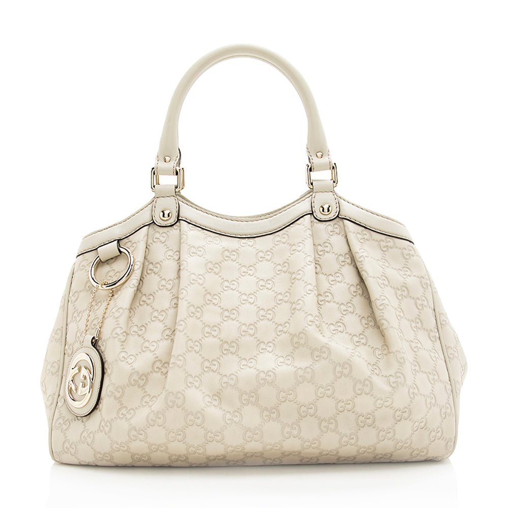 Gucci Guccissima Leather Sukey Medium Tote