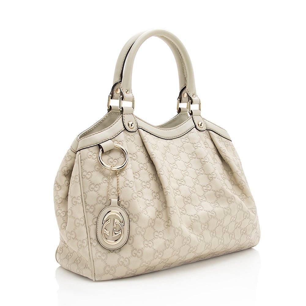 Gucci Guccissima Leather Sukey Medium Tote - Image 2