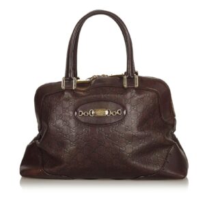 Gucci Guccissima Punch Handbag