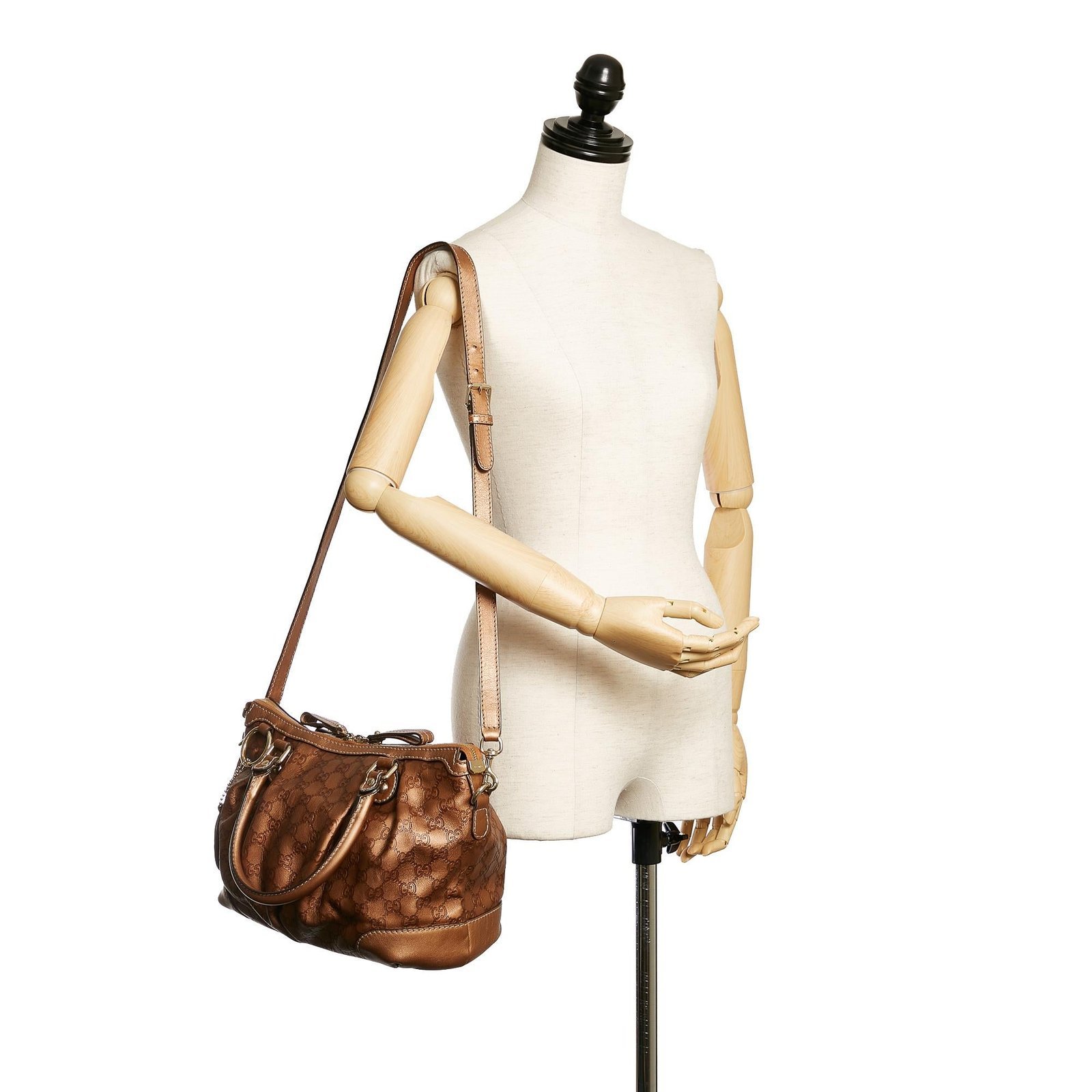 Gucci Guccissima Sukey Satchel - Image 5