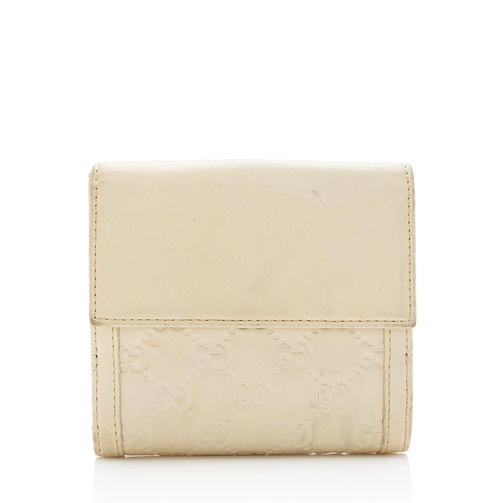 Gucci Guccissima Wave French Compact Wallet - FINAL SALE - Image 3