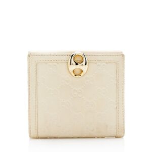 Gucci Guccissima Wave French Compact Wallet - FINAL SALE
