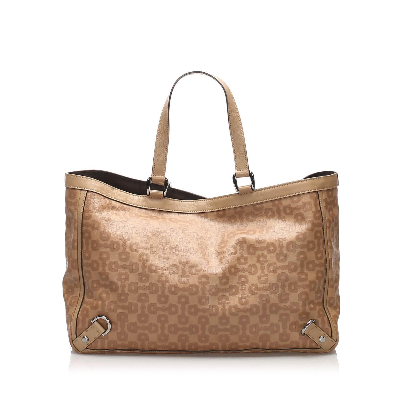 Gucci Horsebit Abbey D-Ring Leather Tote Bag - Image 3