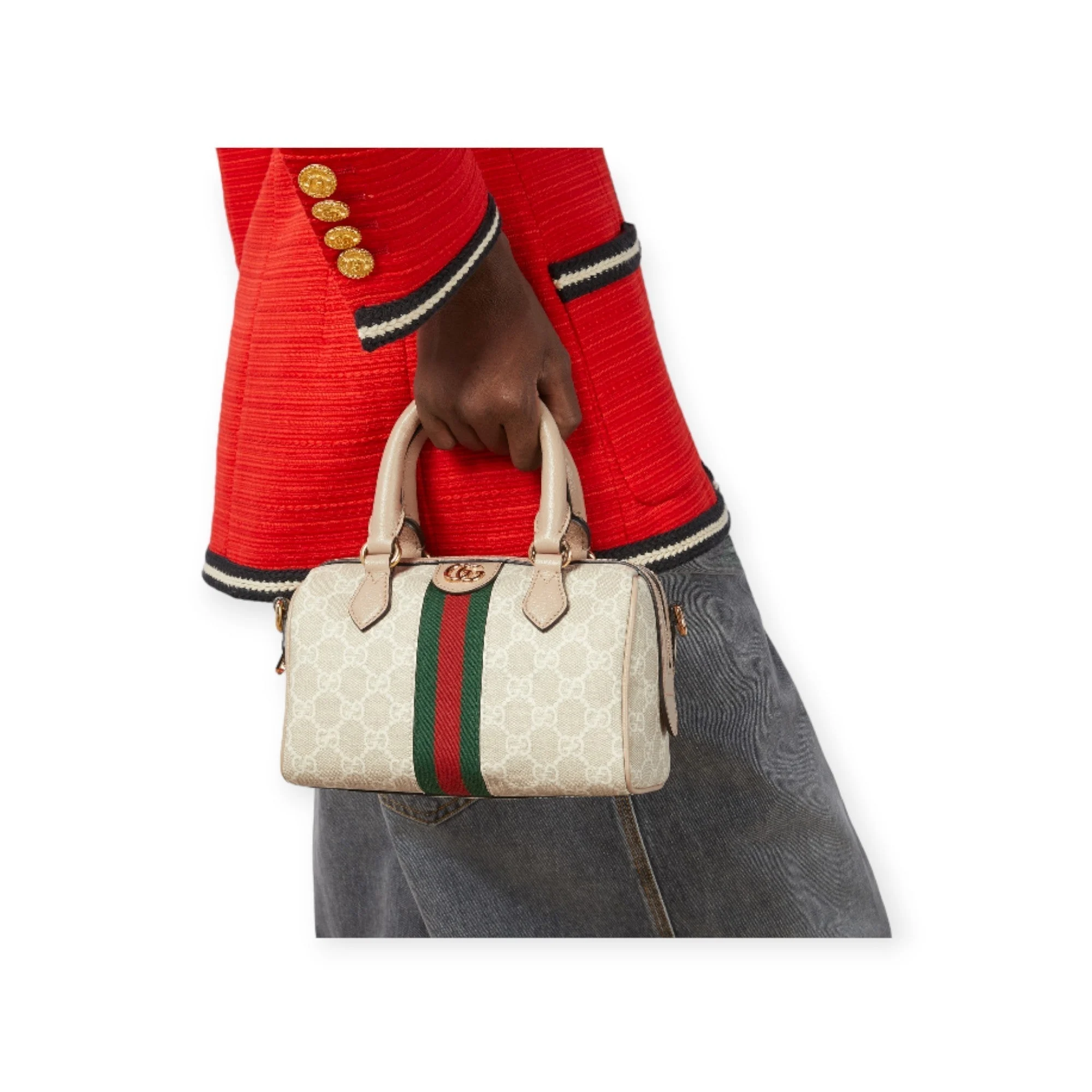 Ophidia small boston bag - Image 2