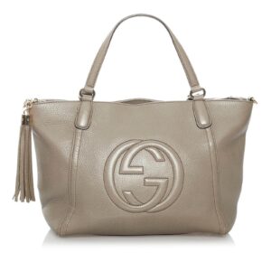 Gucci Soho Cellarius Leather Satchel