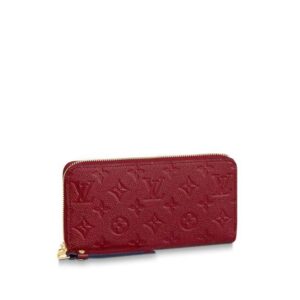 Louis Vuitton Zippy Wallet Cherry Berry Burgundy