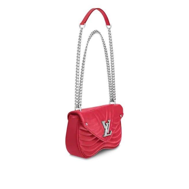 Louis Vuitton New Wave Chain Bag Mm Scarlet-red Ecarlate - Image 2