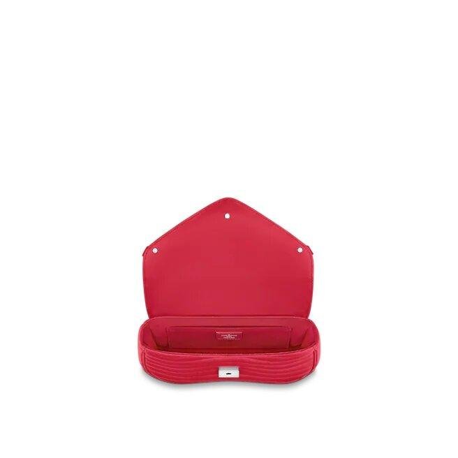 Louis Vuitton New Wave Chain Bag Mm Scarlet-red Ecarlate - Image 3