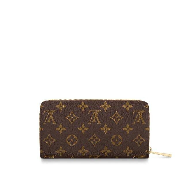 Louis Vuitton Zippy Wallet Brown