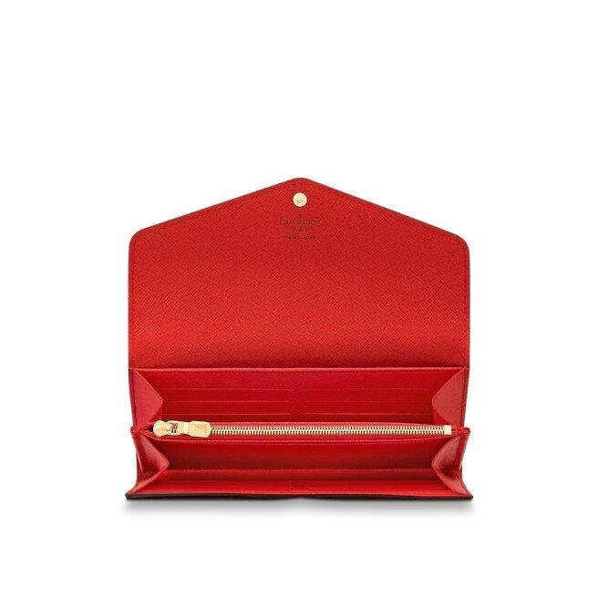 Louis Vuitton Sarah Wallet Coquelicot Red - Image 3