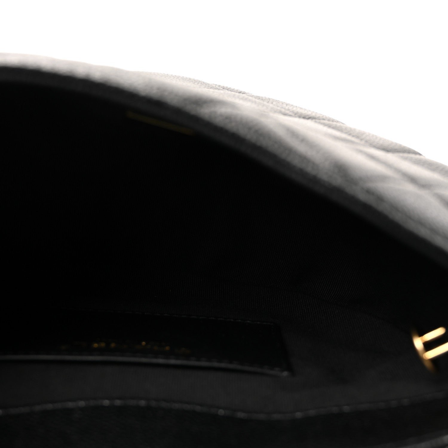 Caviar Quilted Mini Messenger Flap Black - Image 5