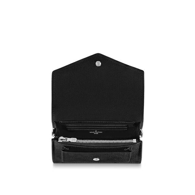 Louis Vuitton Mini Mylockme Chain Pochette Black - Image 4