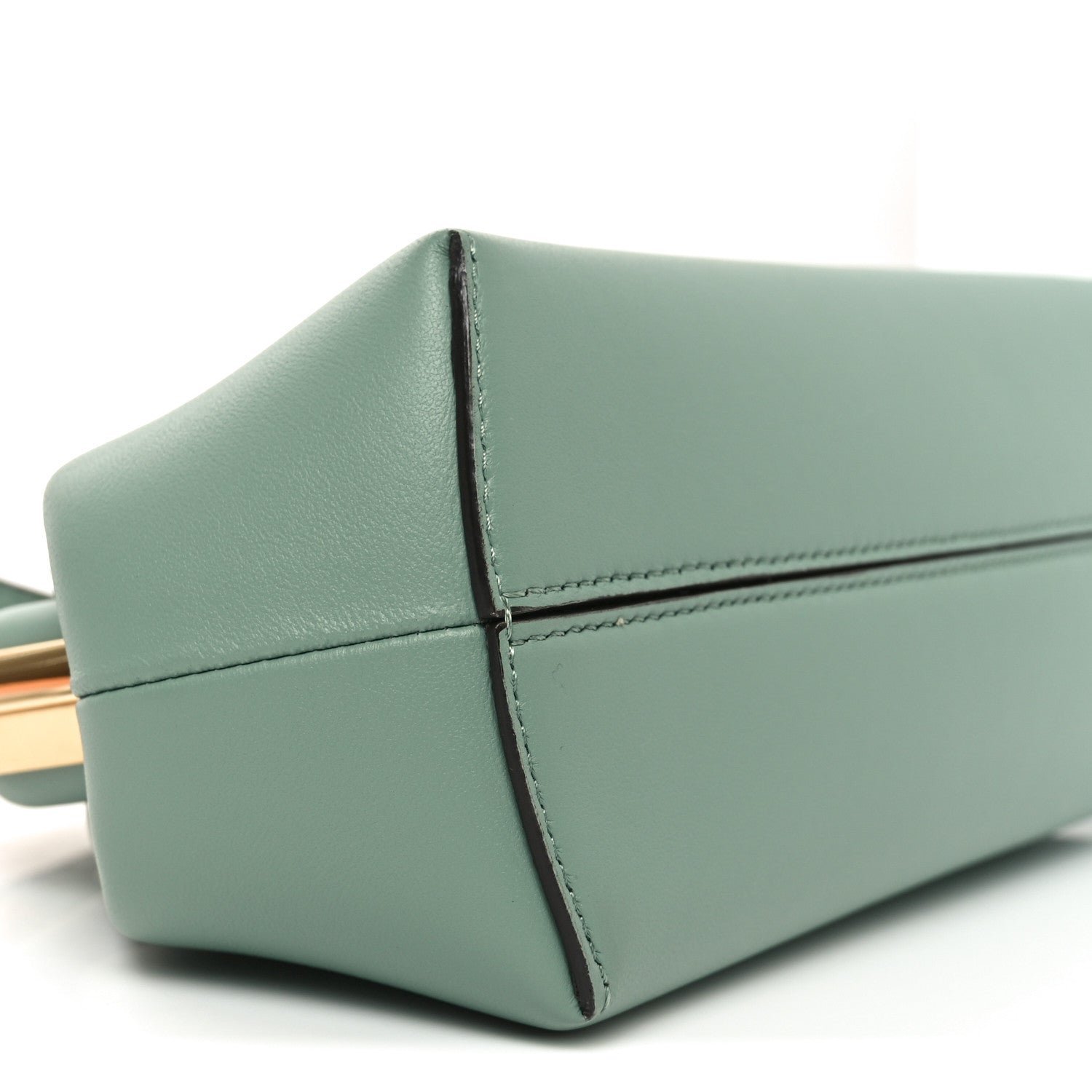 Fendi First Small Menta Shiny Nappa Leather Bag - Image 9