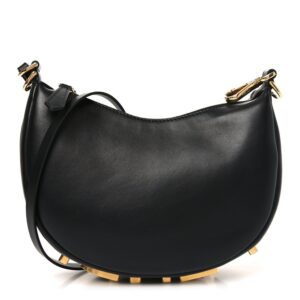 Fendi Vitello Grace Matte Mini Fendigraphy Hobo Bag