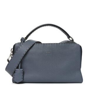 Fendi Cuoio Romano Selleria Lei Boston Tote