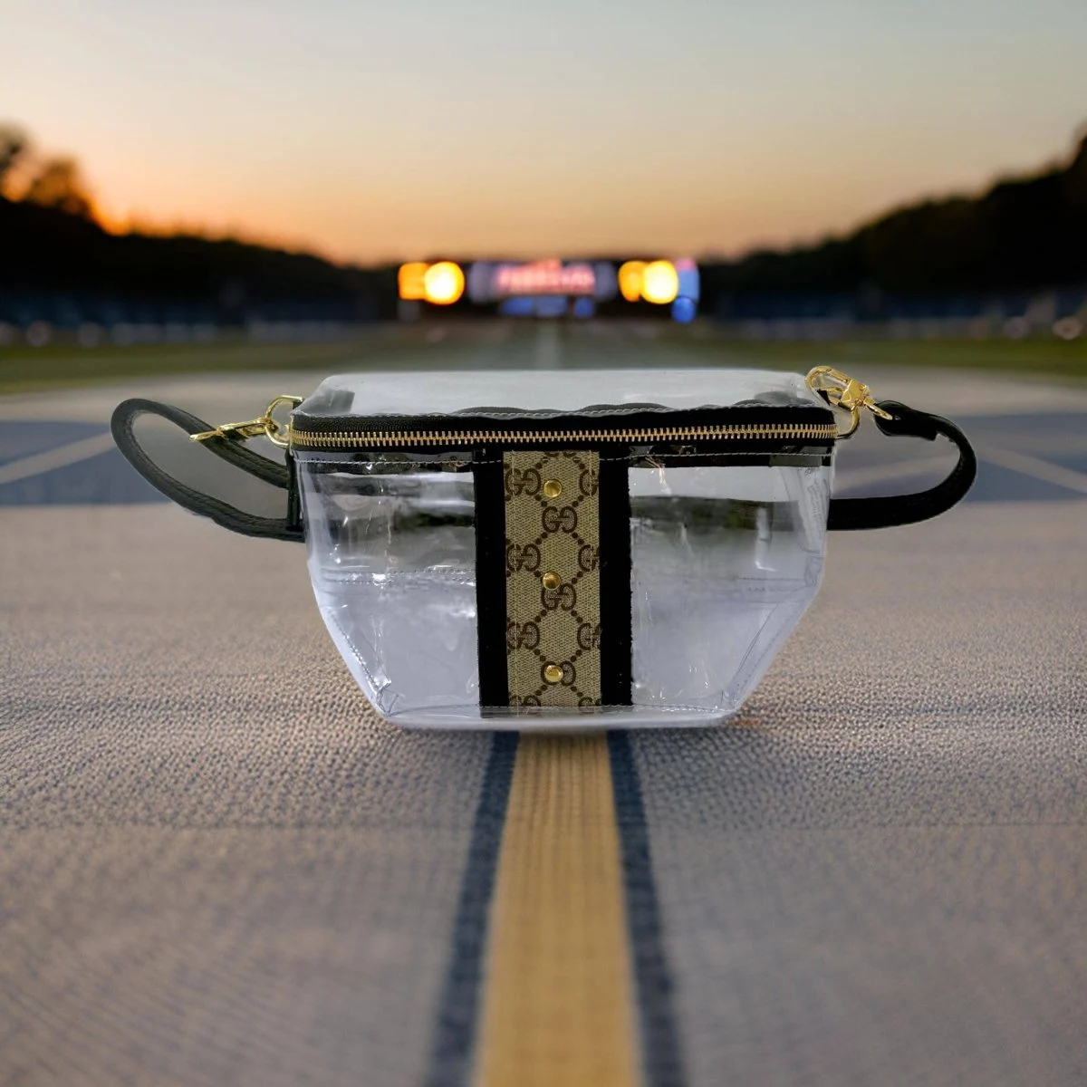 Britt Stadium Belt Bag in Upcycled Gucci - Image 6