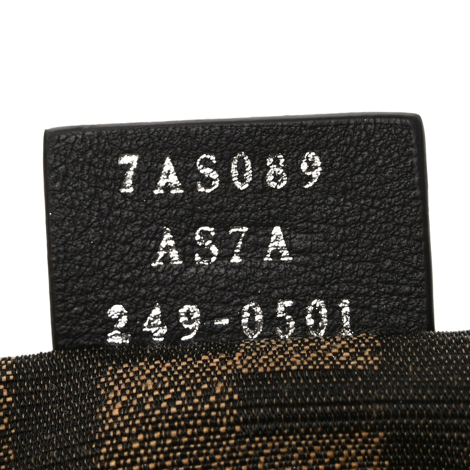 Fendi Vitello Grace Nano Fendigraphy Hobo Charm - Image 6