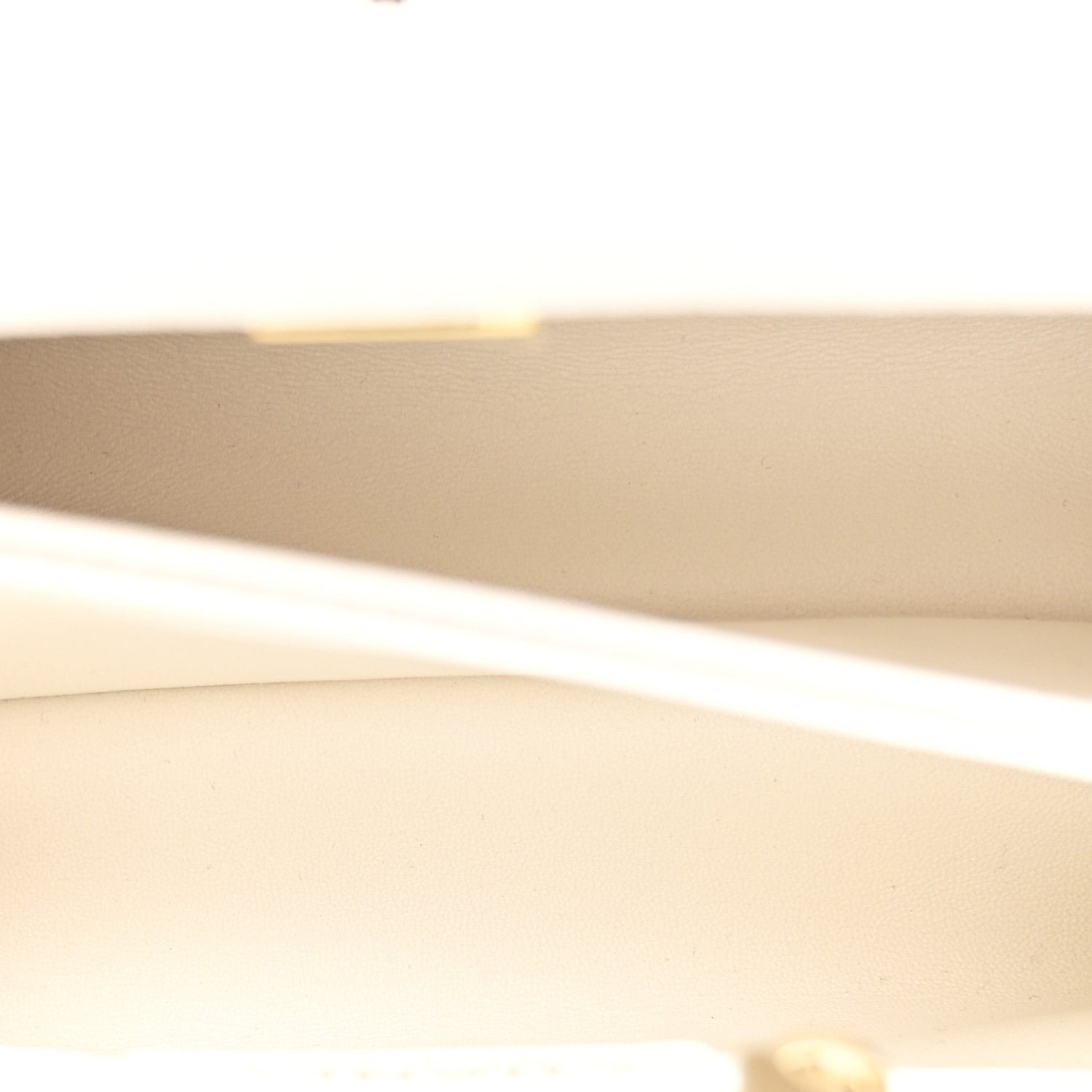 Caviar Quilted Mini Coco Handle Flap White - Image 6