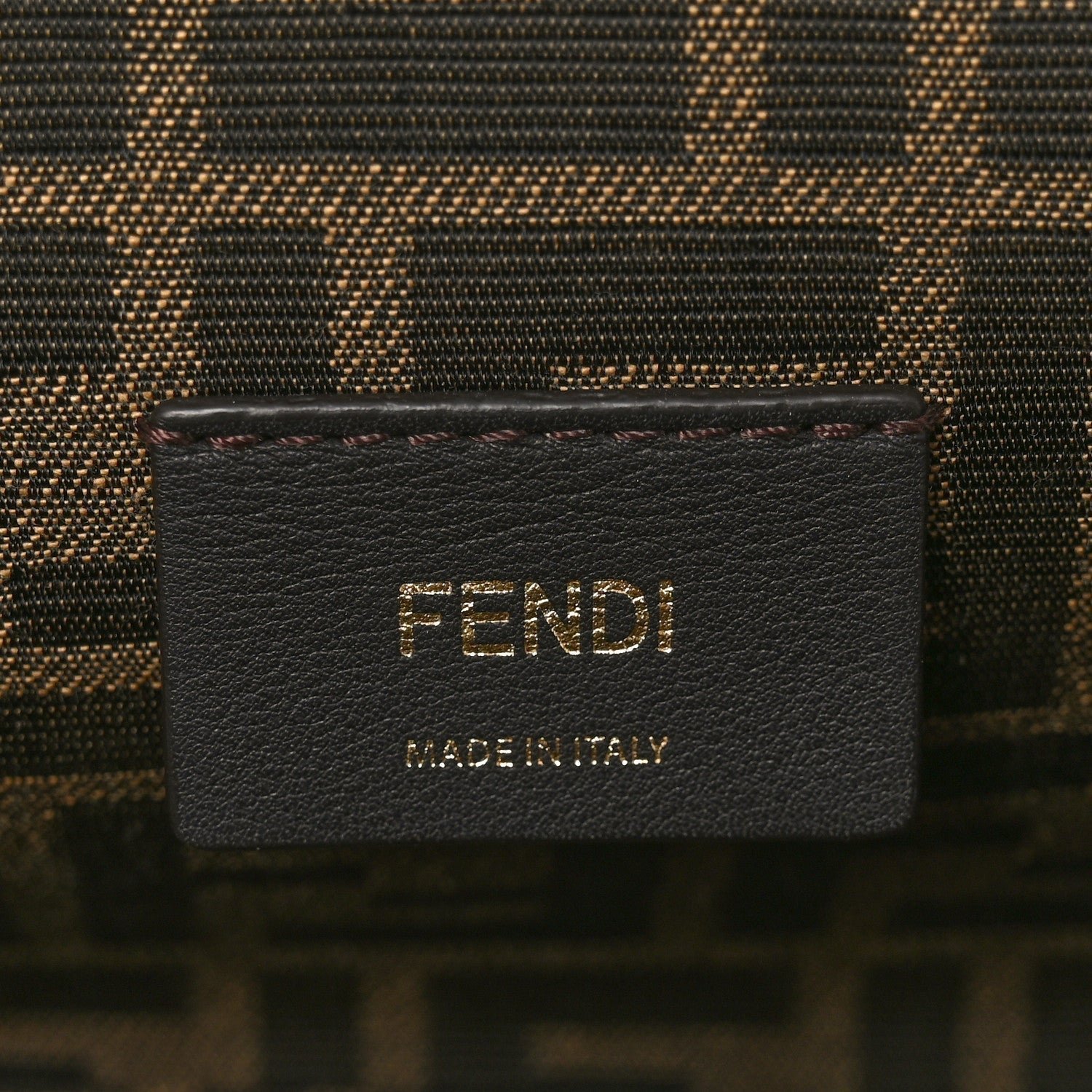 Fendi First Small Menta Shiny Nappa Leather Bag - Image 6